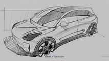 Geely E2 (2026) - Desenhos