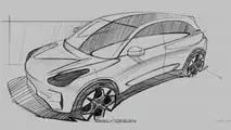 Geely E2 (2026) - Desenhos