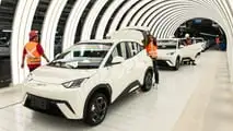 Fábrica da BYD em Camaçari (BA)