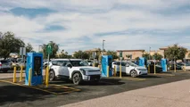 Walmart-branded ABB E-mobility A400 DC fast chargers