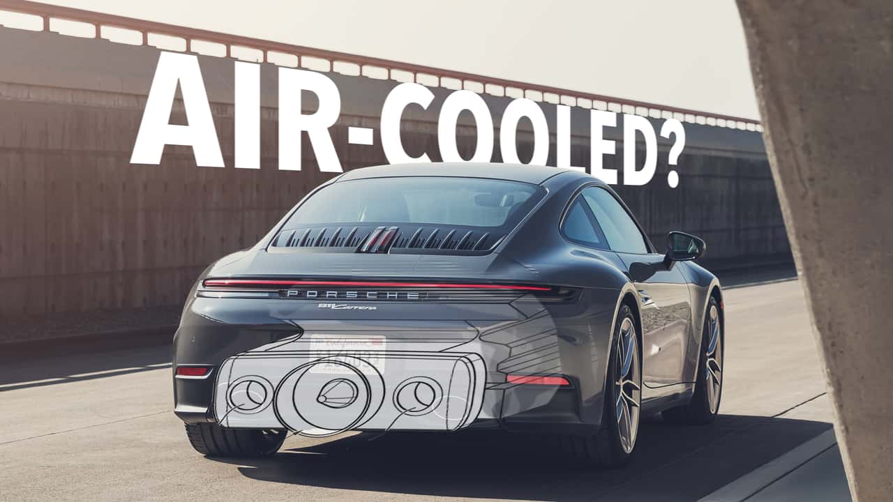 Porsche Patents Air-Cooled Tech