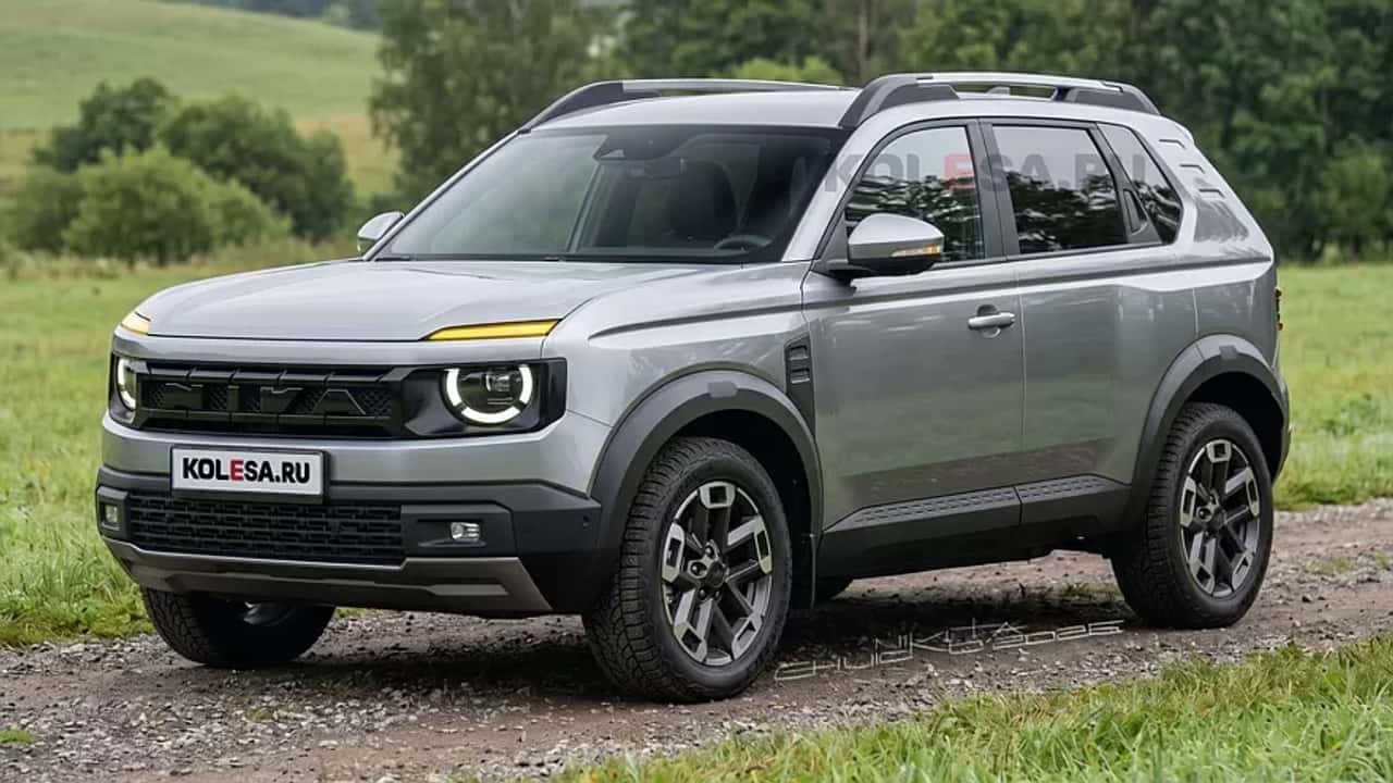 Lada Niva 2028, recreación