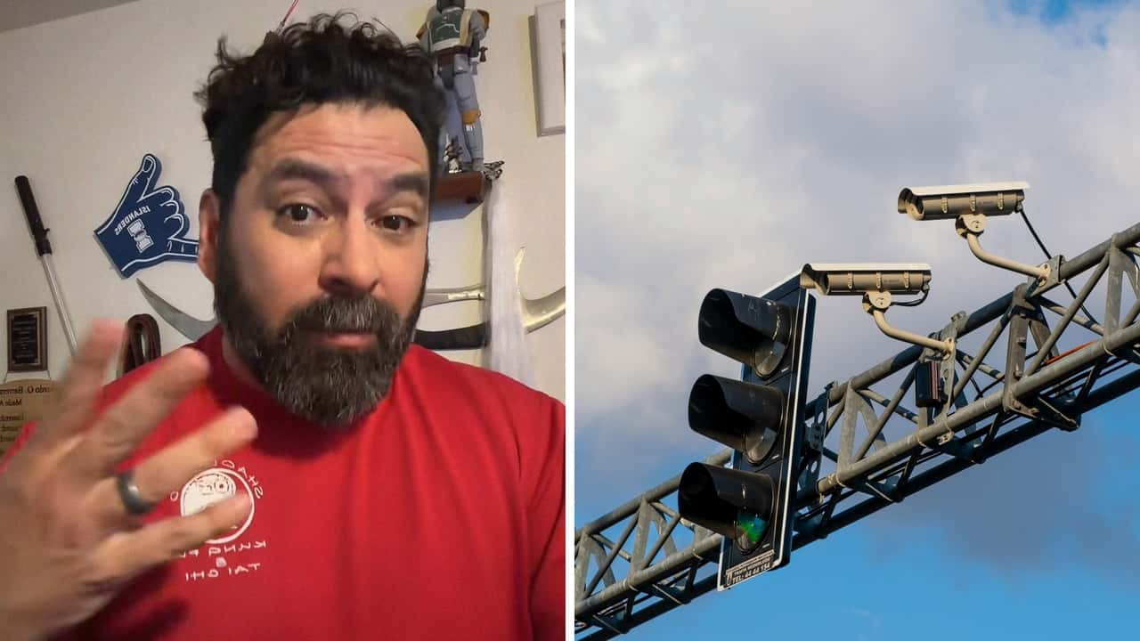 Texas man mailed a ticket from a city’s red light camera for an illegal right turn. Then he realizes red light cameras are illegal