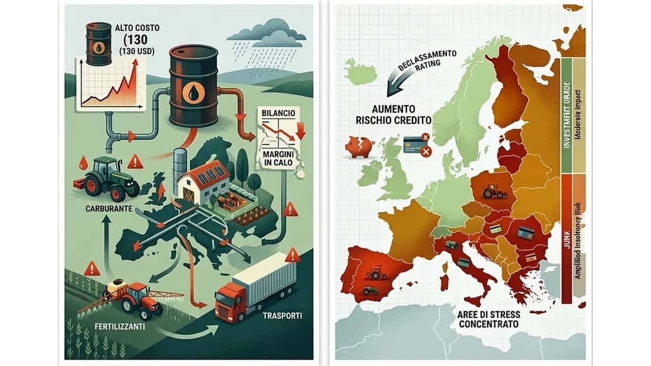 Petrolio a 130 dollari: rischio default per l'agricoltura
