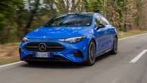 Mercedes CLA Hybrid, la prova
