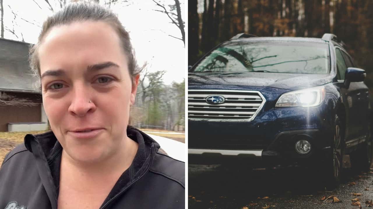 Subaru Outback‘s original radiator has more than 300,000 miles. Then the owner takes it to a state park