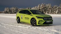 Skoda Enyaq RS sets two Guinness records