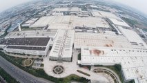 La fabbrica Volkswagen-SAIC di Anting