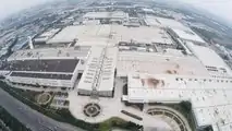 La fabbrica Volkswagen-SAIC di Anting