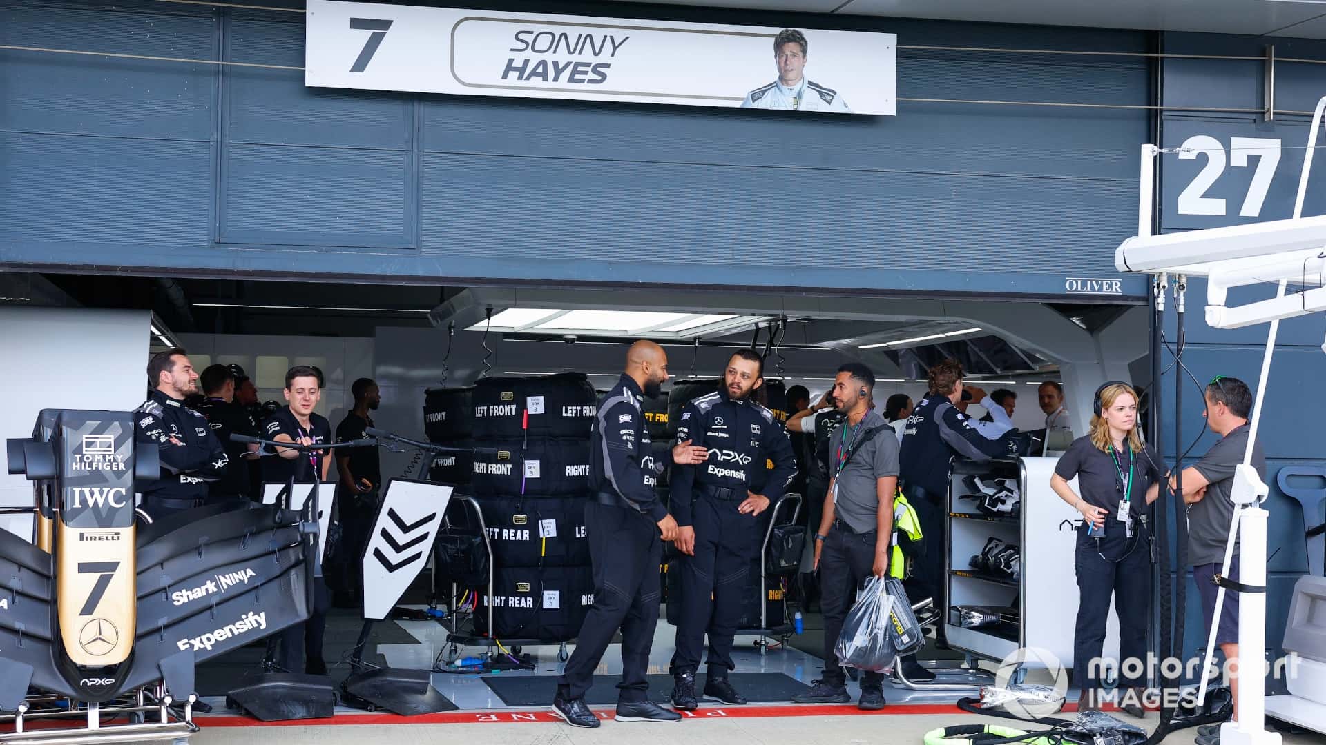 F1’s fictional 11th team appears as Brad Pitt movie begins filming