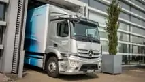 Il roadshow del Mercedes eActros