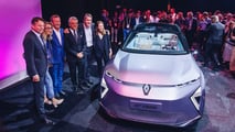Renault H1St: Renault-Chef Luca de Meo (vierter von links) und Vertreter der Projektpartner