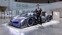 BMW M Hybrid V8 with unpainted body