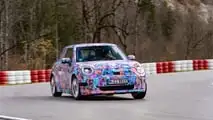 MINI Cooper Electric 2024, die Teaser-Fotos