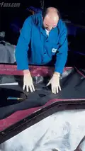 Carrera GT lamination of body parts