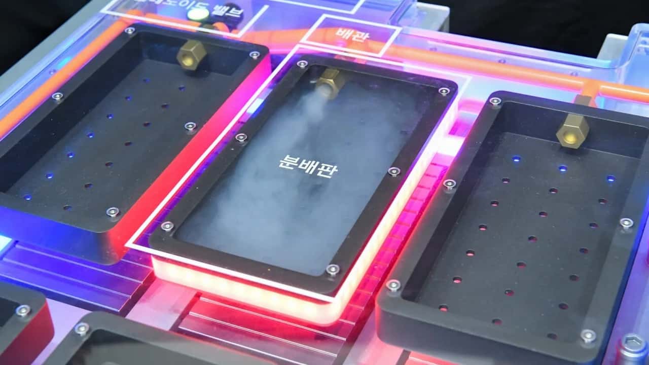 Il sistema di spegnimento degli incendi nelle batterie brevettato da Hyundai