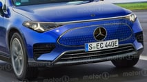 Mercedes GLC (2025), il render di Motor1.com