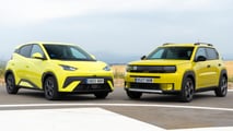 BYD Dolphin Surf 2025 frente a Fiat Grande Panda