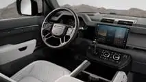 Land Rover Defender, intérieur et coffre