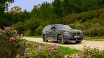 2025 BMW X3 camouflaged prototype