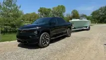 Foto del primo viaggio della Chevrolet Silverado RST EV
