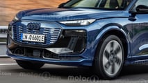Audi Q6 e-tron Sportback, il render di Motor1.com