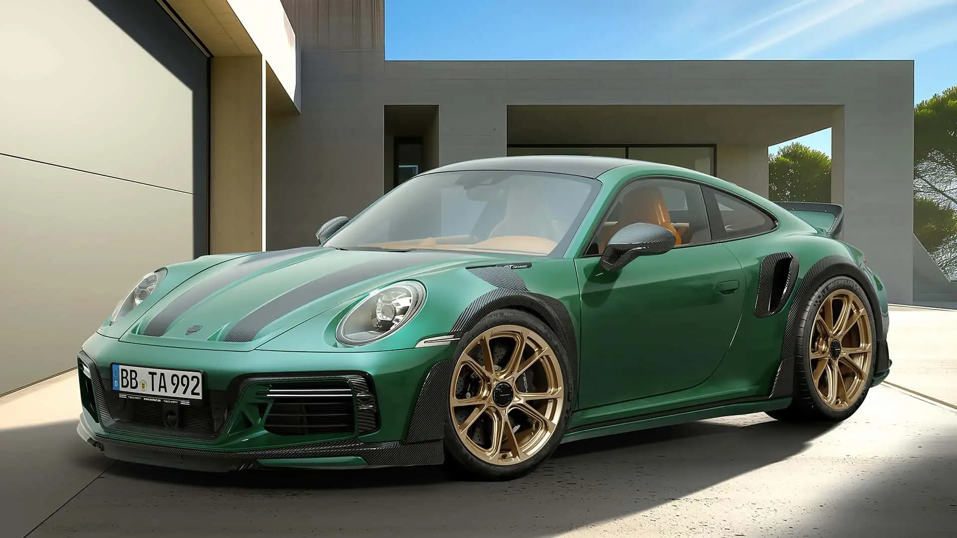 【TECHART】世界限定100台GT street R Techart GTstreet R Touring: Wild 911 with up to 800 PS