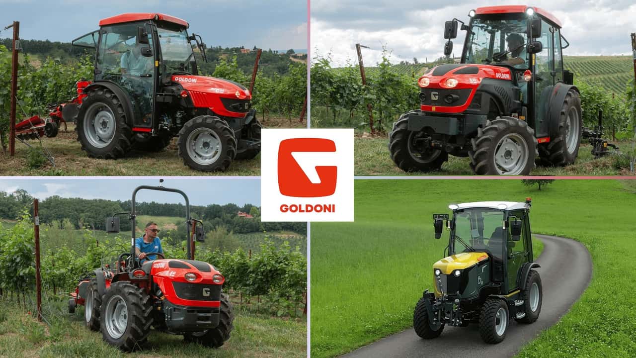 Goldoni-Keestrack: ecco quali trattori espone a EIMA 2024
