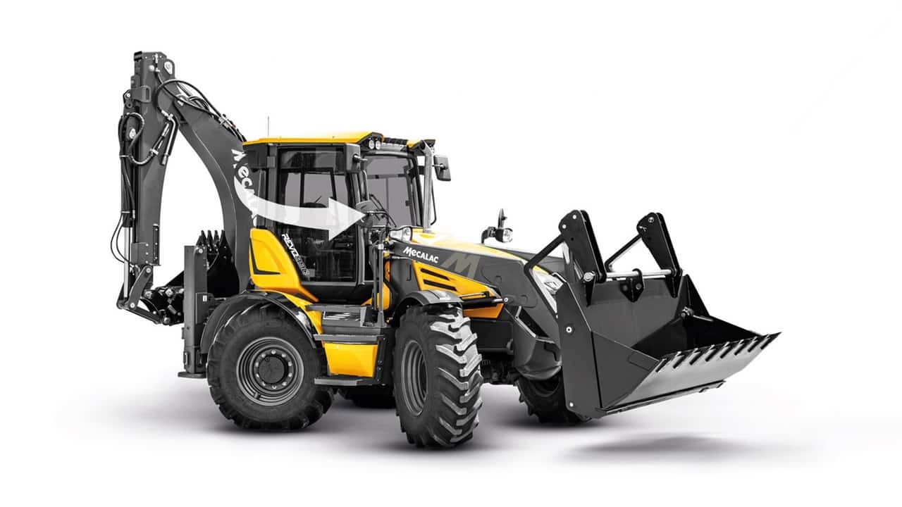 Mecalac Revo990: la prima terna al mondo con cabina rotante