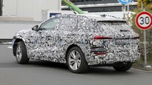 Audi RS Q6 E-Tron Side View Spy Photo