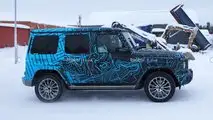 Mercedes-Benz EQG Spy Photos