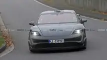 Porsche Taycan GT, fotos espía