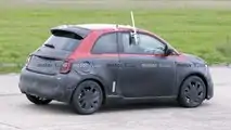 Fotos espía del Abarth 500 EV 2023