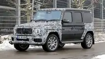 Mercedes G-Klasse Facelift neue Erlkönigbilder (Dezember 2022)