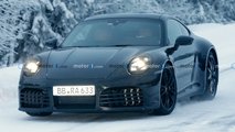 Porsche 911 Facelift Spy Photos