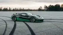 Rimac Nevera beim Rückwärtsfahr-Weltrekord