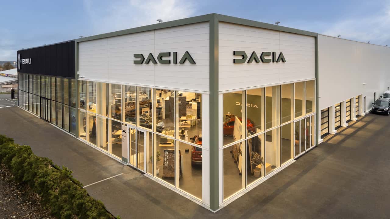 La nouvelle identité graphique de Dacia dans les concessions