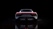 DeLorean Alpha5 exterior rear view taillights on