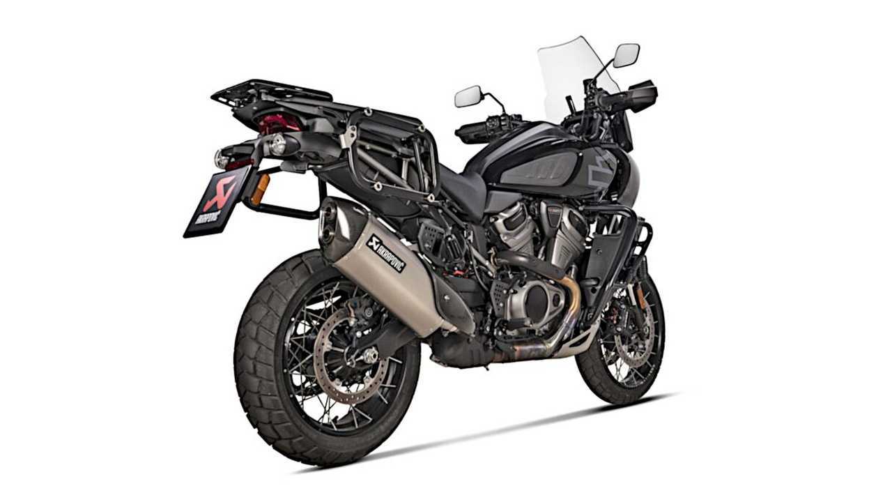 Escapes Akrapovič Titanium para Harley-Davidson Pan America 1250
