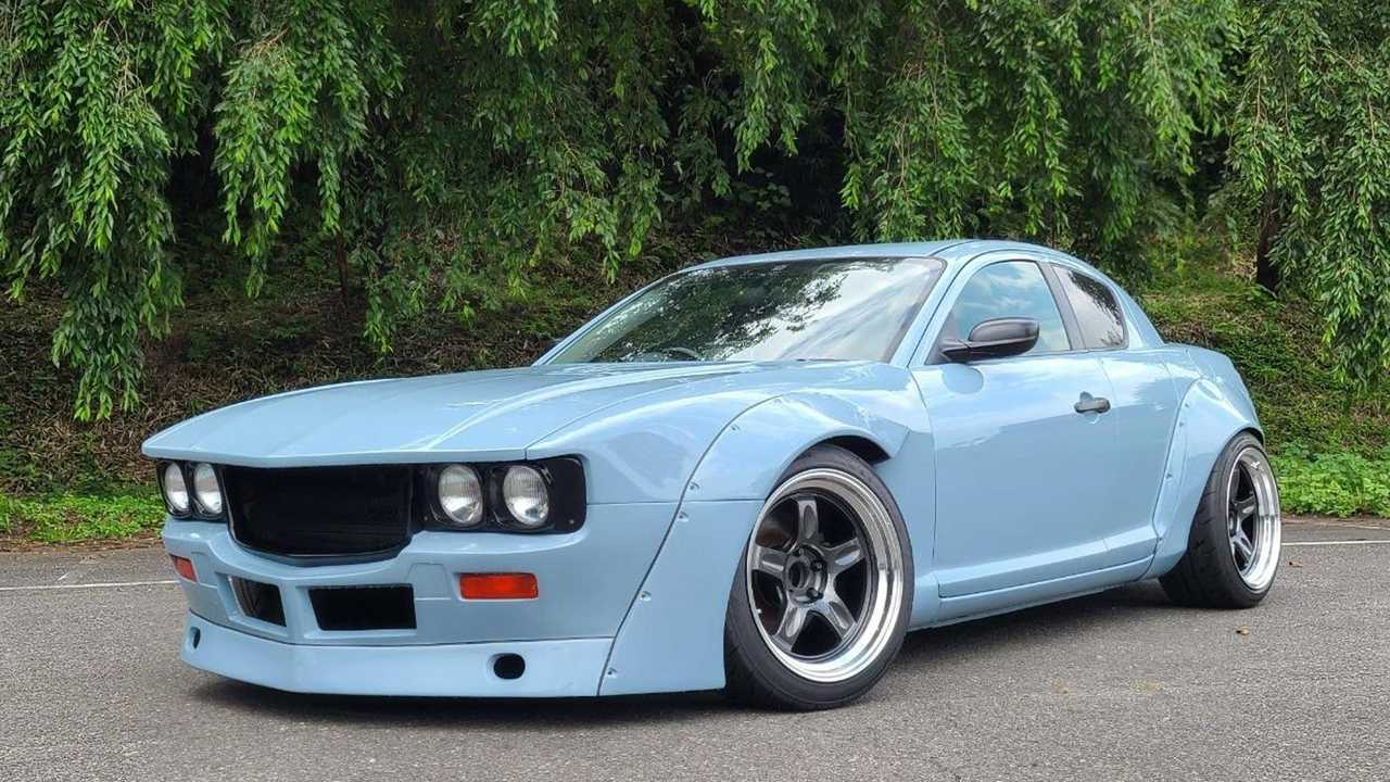 Mazda RX-3 con base de RX-8