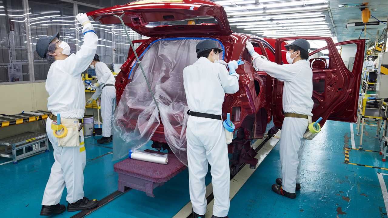 La fabbrica Nissan di Oppama