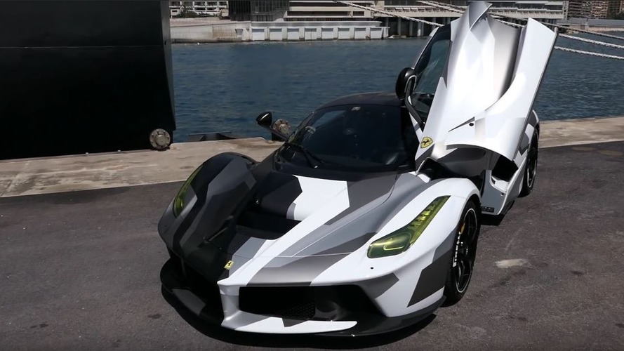 Ferrari LaFerrari camouflage - Unique en son genre