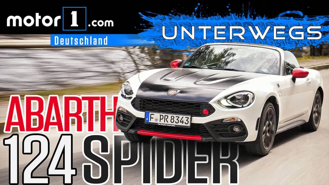 2018 Abarth 124 Spider - Unterwegs