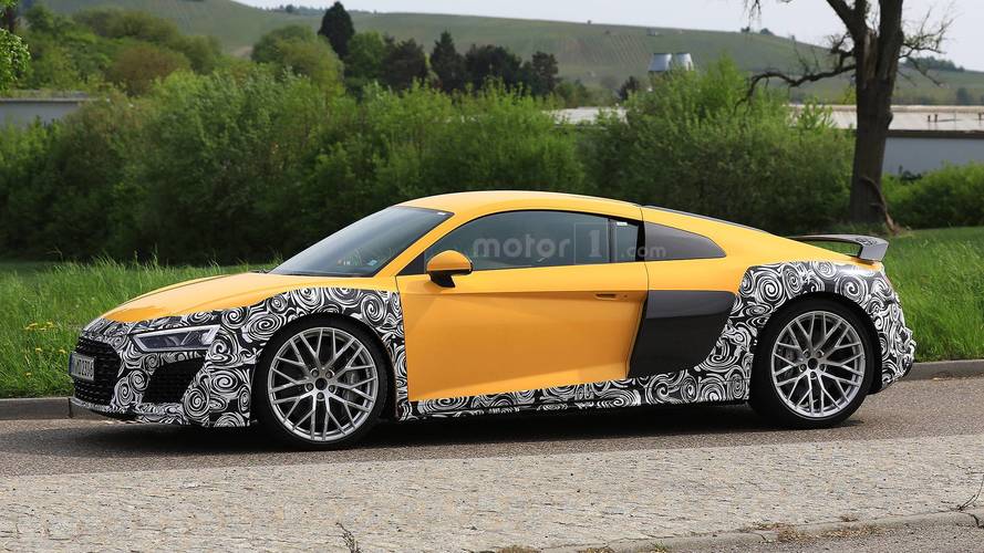 Audi R8 Refresh Spy Photos