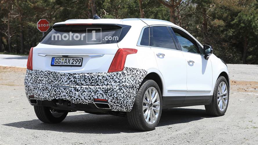 Cadillac XT5 facelift spy photo