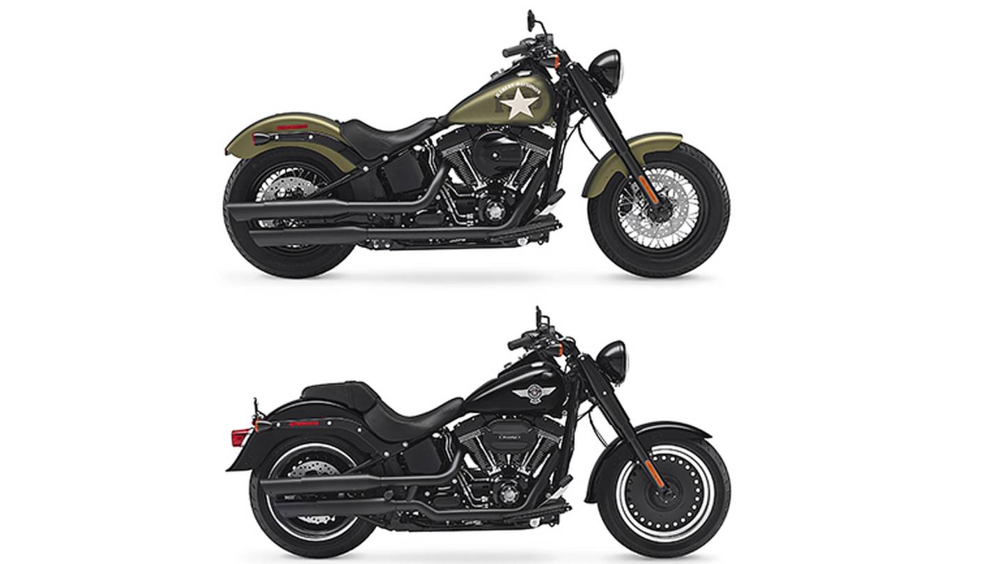 Harley’s Fastest Softails Ever We Ride the 2016 HarleyDavidson Softail Slim S and Fat Boy S