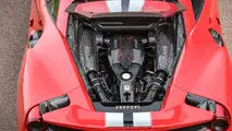 Ferrari 488 Pista, prova sul circuito di Fiorano