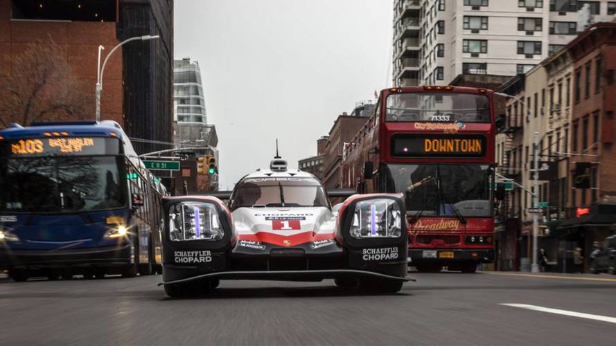 Porsche 919 Hybrid à New York