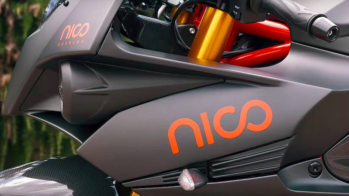 Video: Rosberg Takes Custom Energica Around Monaco - Energica Custom Bike Graphics