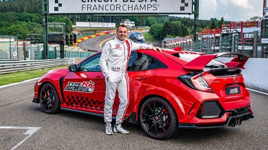 Honda Civic Type R Spa Record